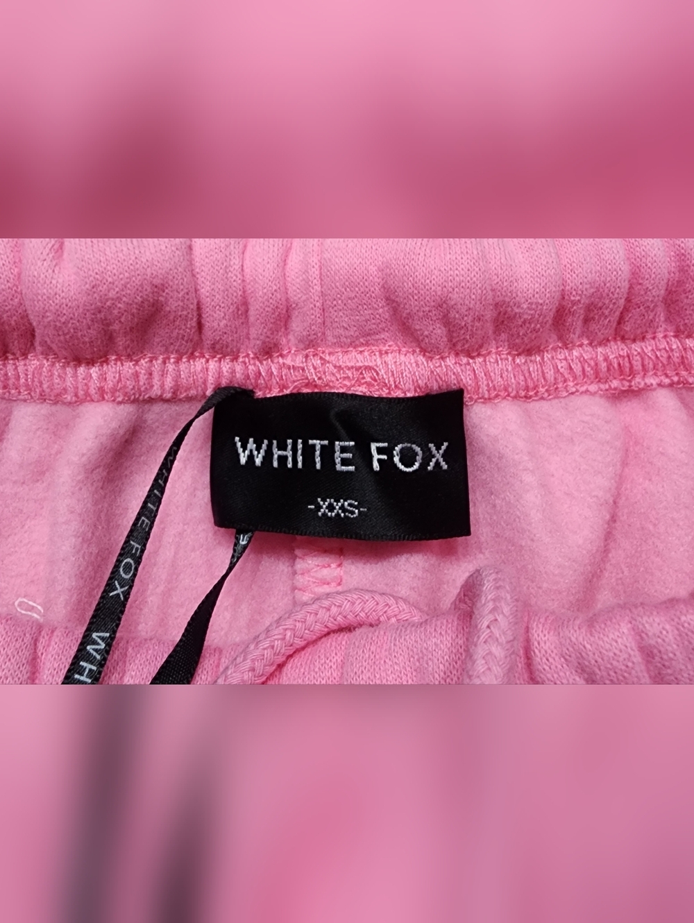 NWT White Fox Vol. 1 Wide Leg Sweatpants, Size XXS - Picture 4 of 8